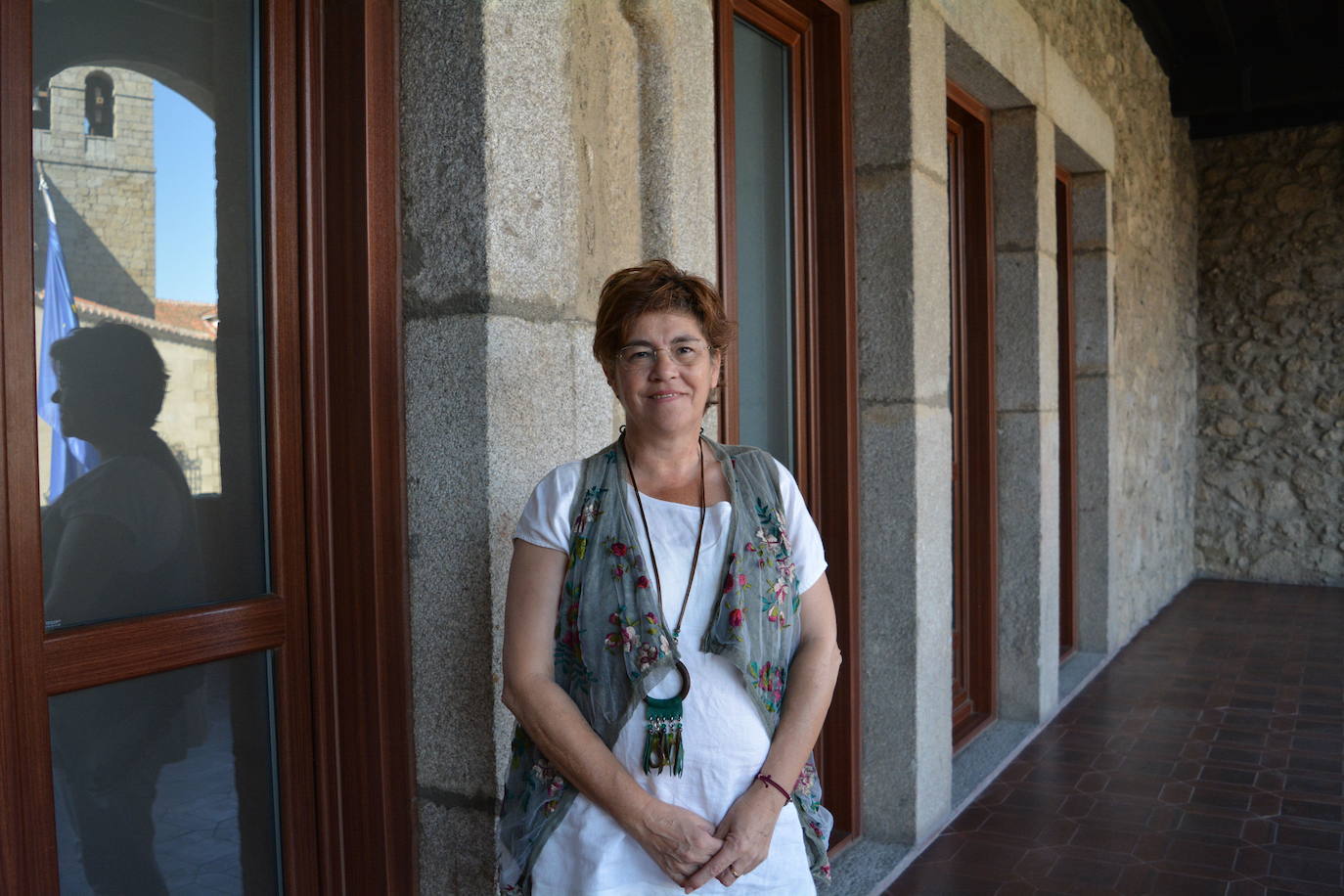 La exalcaldesa de Béjar, Elena Martín. 