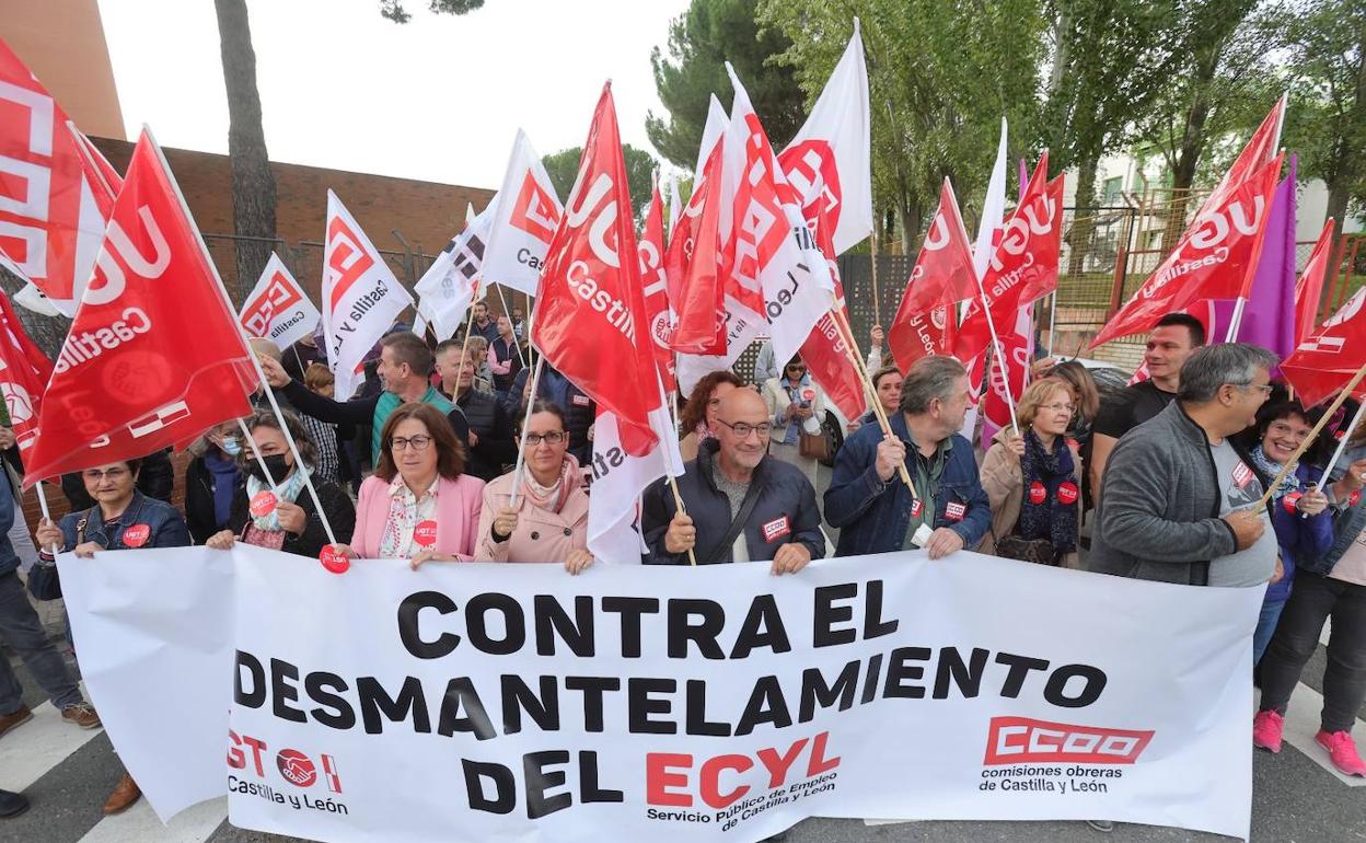 Concentración llevada a cabo en Salamanca. 