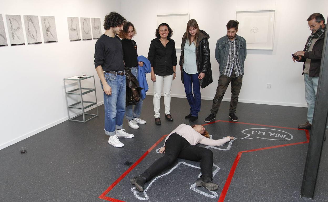 Un montaje en el Espacio Joven. 