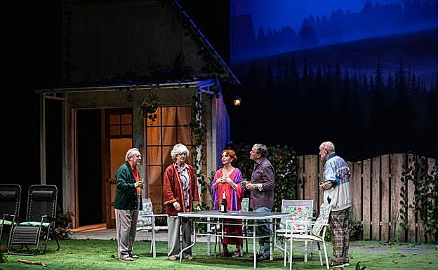 Representación de la obra 'Los secuestradores'. 