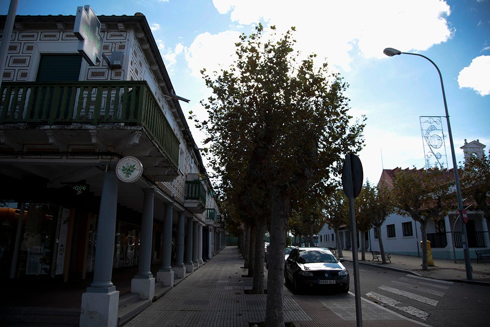 La farmacia del barrio.