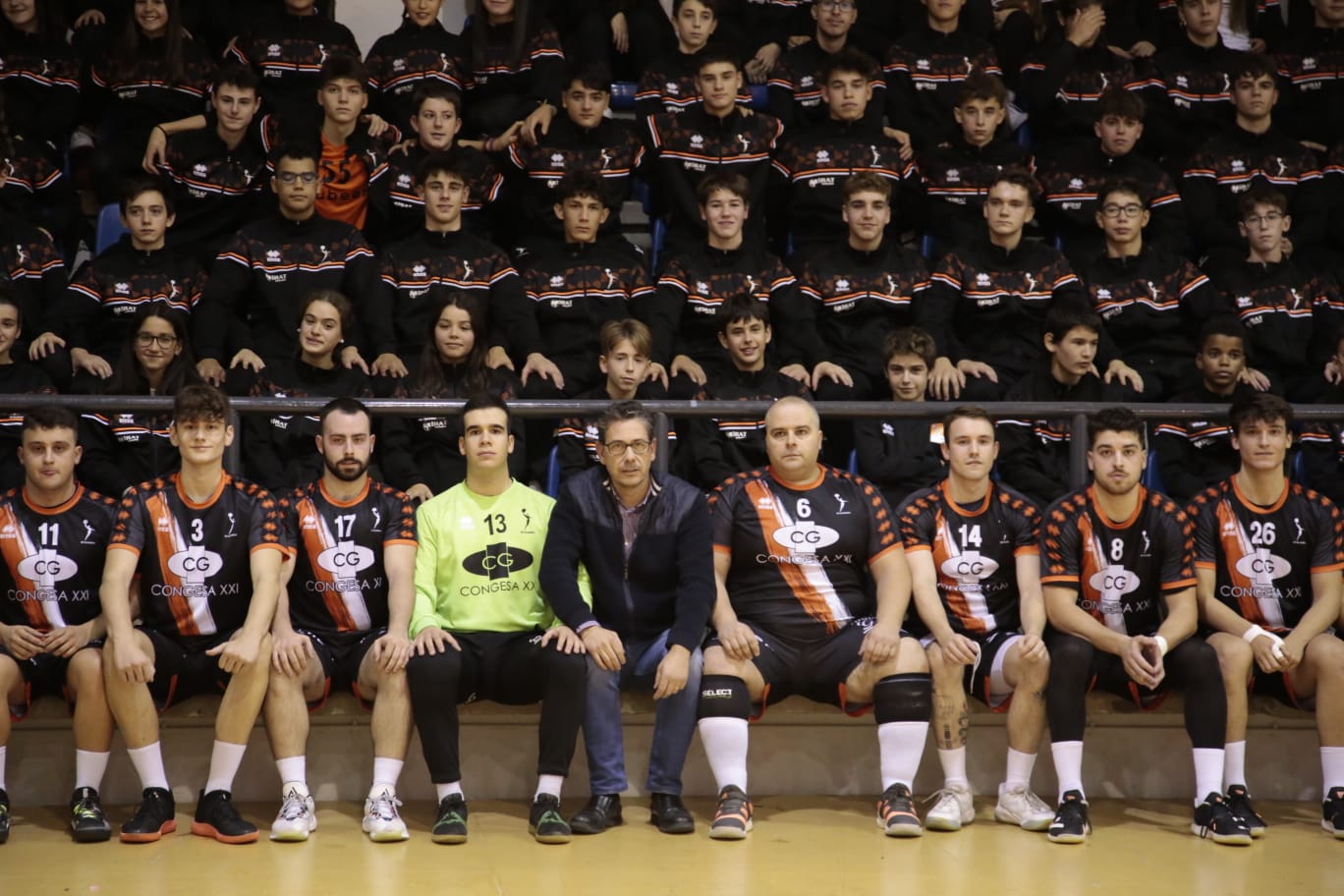 Fotos: El BM Ciudad de Salamanca presenta a todos sus equipos