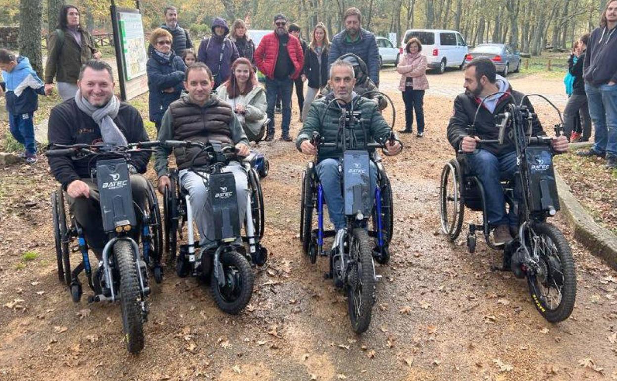 Las Batuecas de la salmantina Sierra de Francia ha sido una de las primeras actividades que ASPAYM ha organizado en Salamanca. 