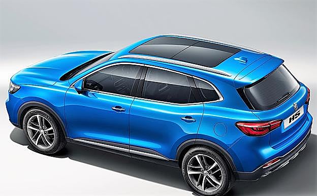 El nuevo SUV MG HS. 