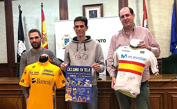 Exposición de maillots históricos en Béjar 