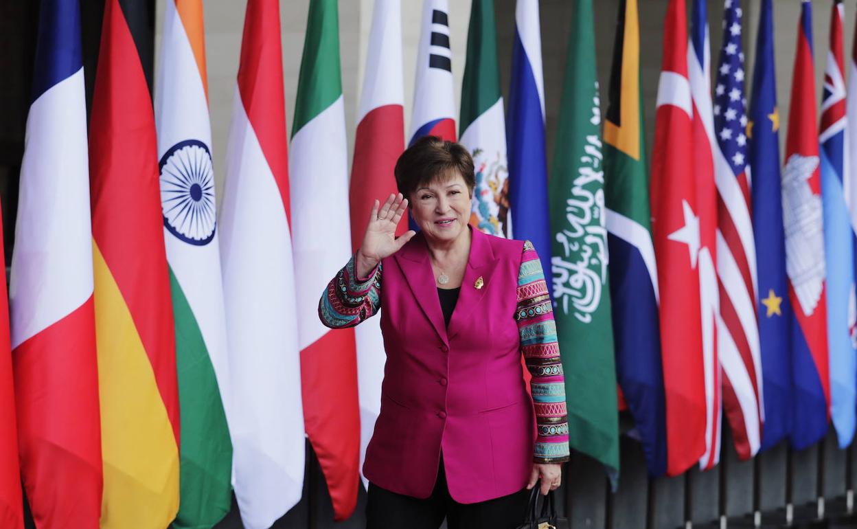 Kirstalina Georgieva, directora gerente del FMI.