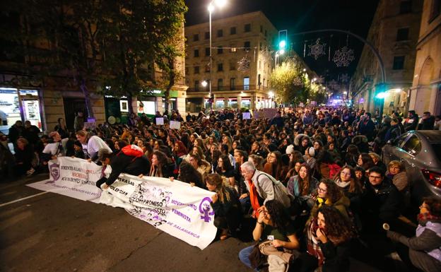 Manifestación del 25-N en Salamanca