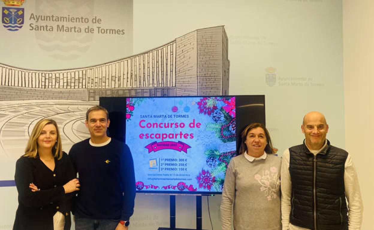 Presentación del concurso de Decoración Navideña. 
