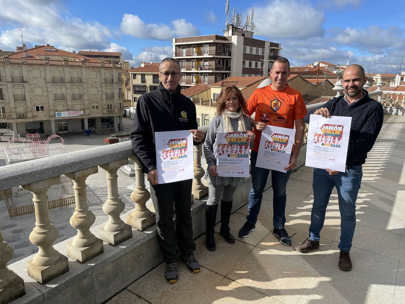 Presentación de la prueba en Guijuelo. 