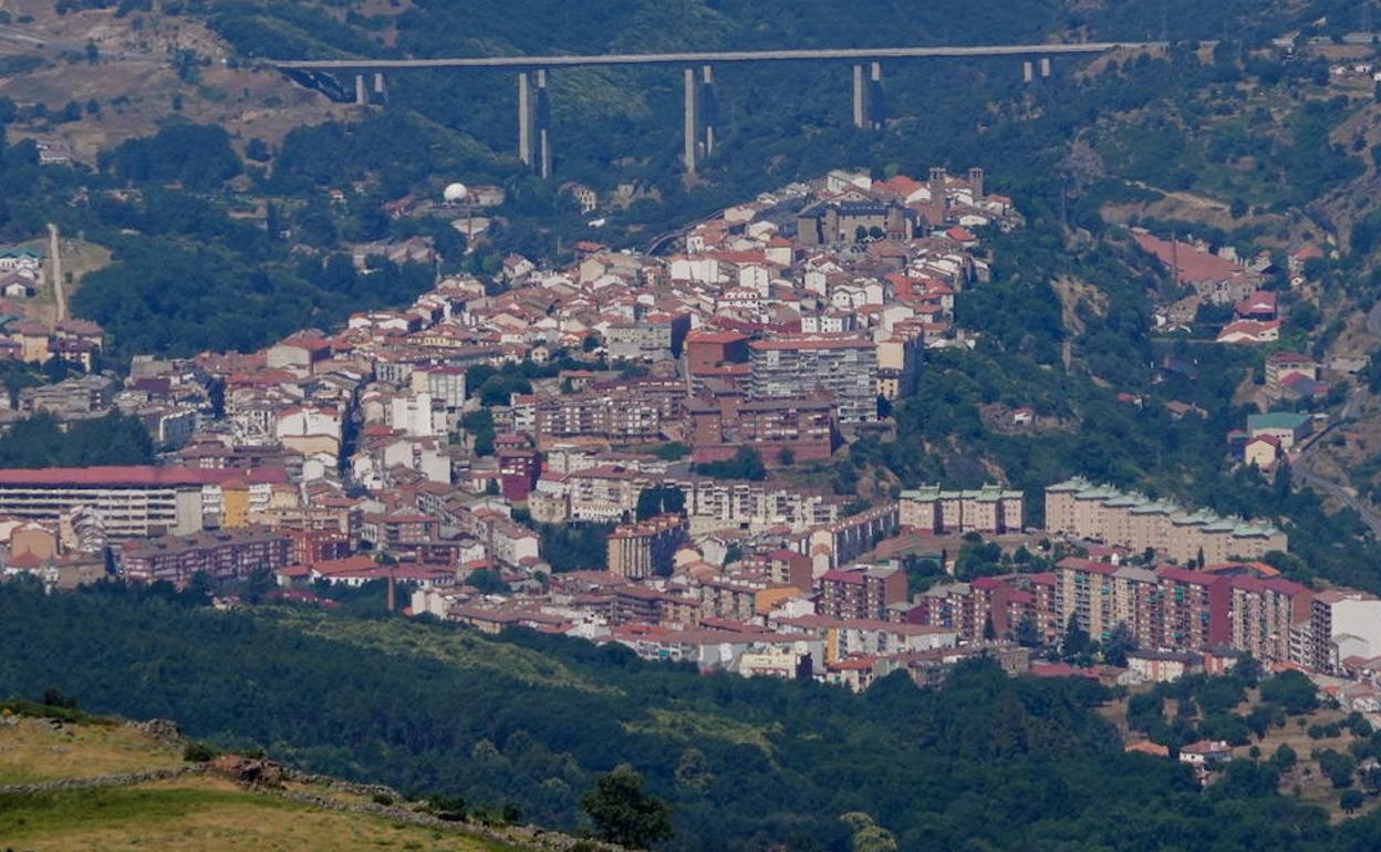 Panorámica de Béjar. 