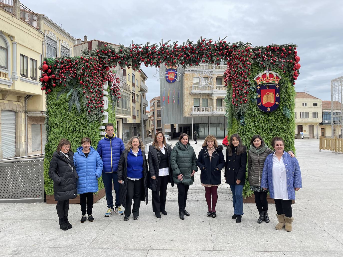 Participantes en la presentación de la programación cultural de diciembre.
