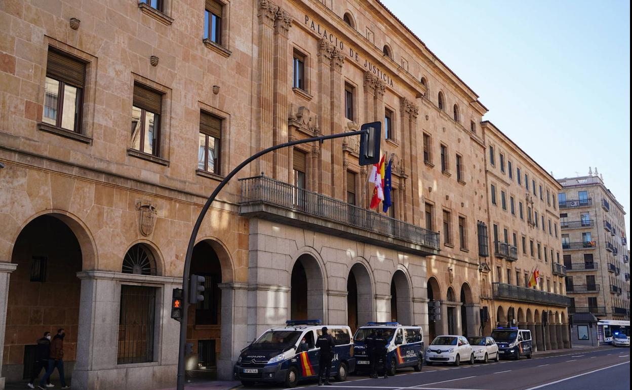 Palacio de Justicia de Salamanca, sede de la Audiencia Provincial