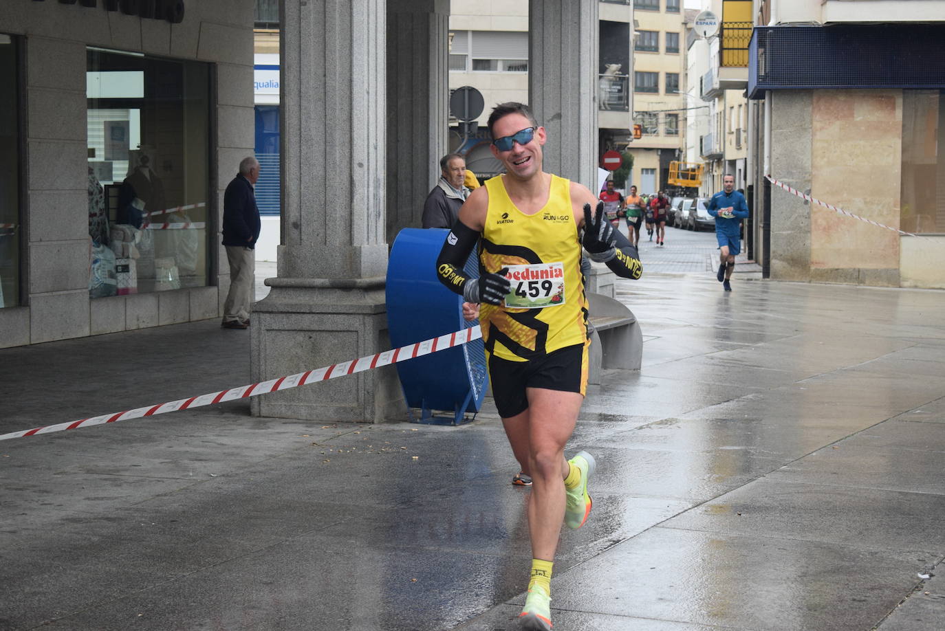 Fotos: Javier Montero y Verónica Sánchez se alzan con la victoria en el Jamón Veloz de Guijuelo