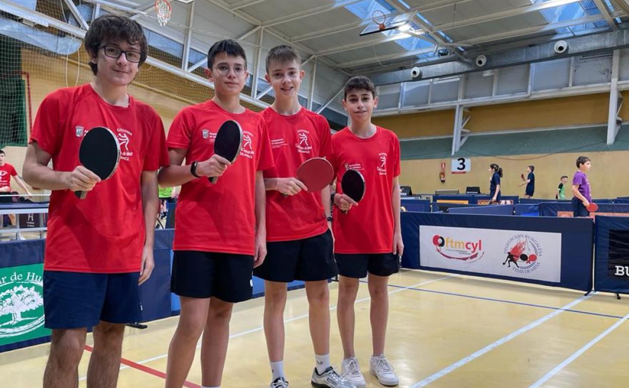 El salmantino Álvaro Cabezas tercero en el preestatal de tenis de mesa