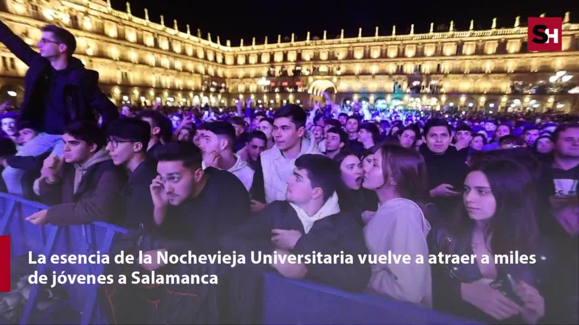 Las campanadas de Fin de Año suenan con adelanto en Salamanca
