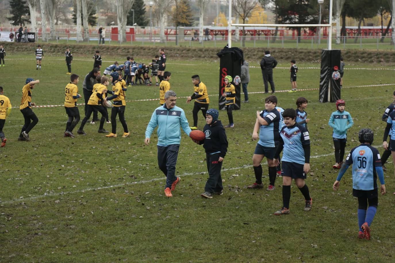 Fotos: III Festival de Escuelas de Rugby de Castilla y León en Salamanca