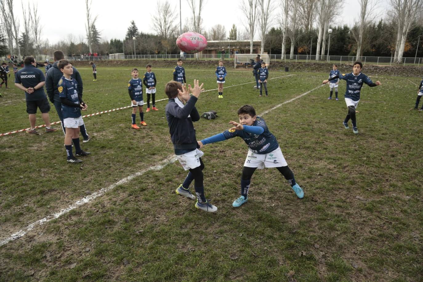 Fotos: III Festival de Escuelas de Rugby de Castilla y León en Salamanca