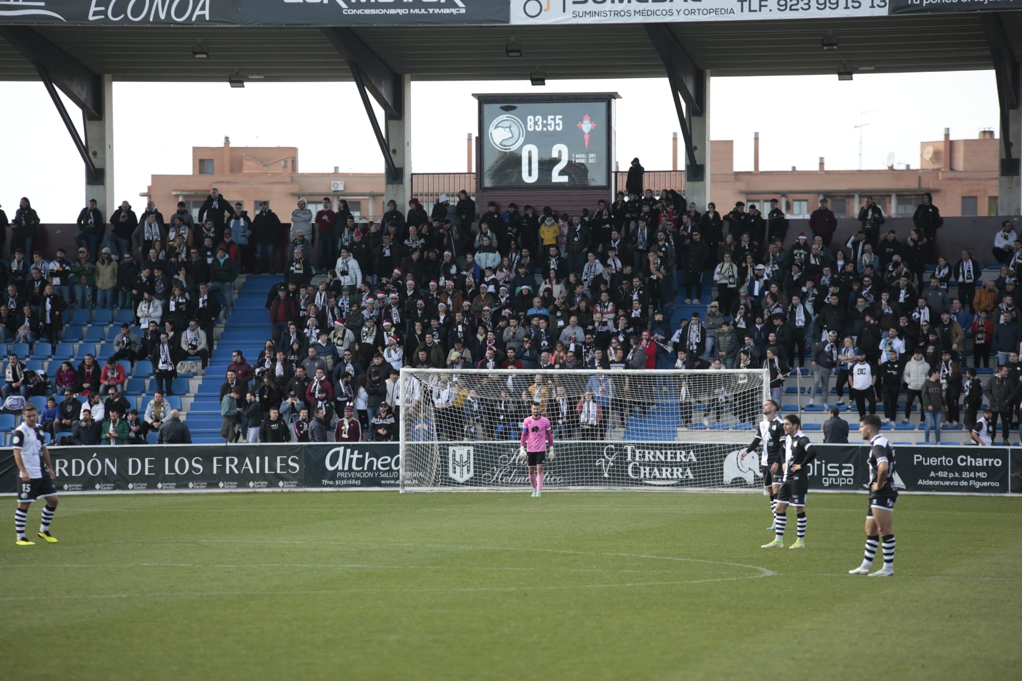 Fotos: Unionistas encaja una goleada del Celta B en el último partido del año (0-3)