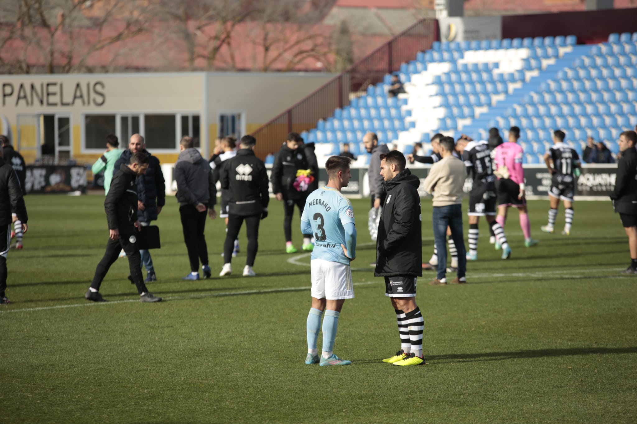 Fotos: Unionistas encaja una goleada del Celta B en el último partido del año (0-3)