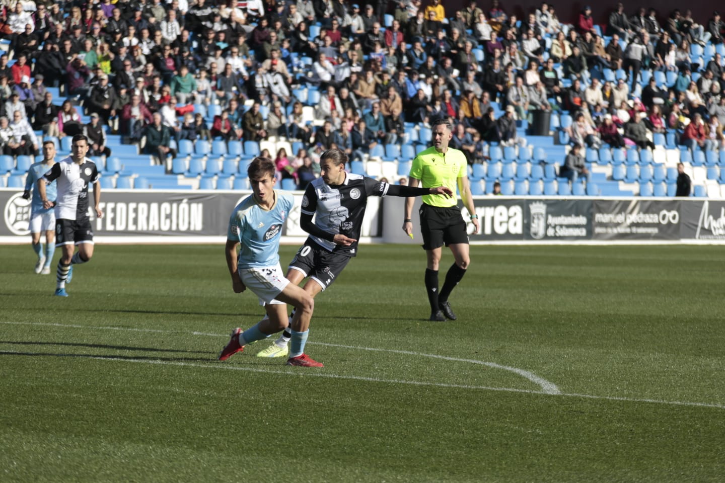 Fotos: Unionistas encaja una goleada del Celta B en el último partido del año (0-3)