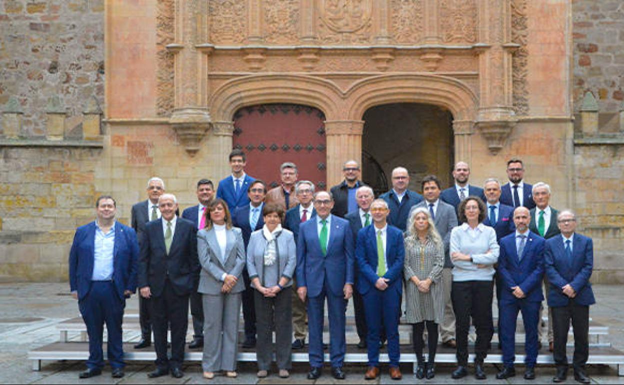 Integrantes del Consejo Social de la Universidad de Salamanca. 