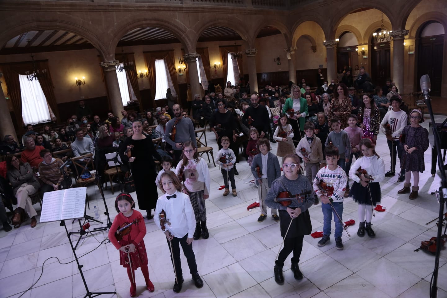 El Concierto benéfico a favor de AERSCYL. 