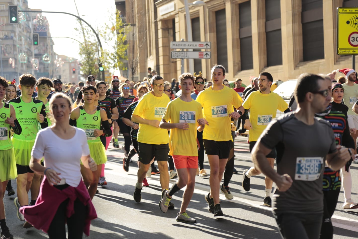 Fotos: Pablo Sánchez Gómez y Nuria Lugueros conquistan la XXXVIII San Silvestre Salmantina