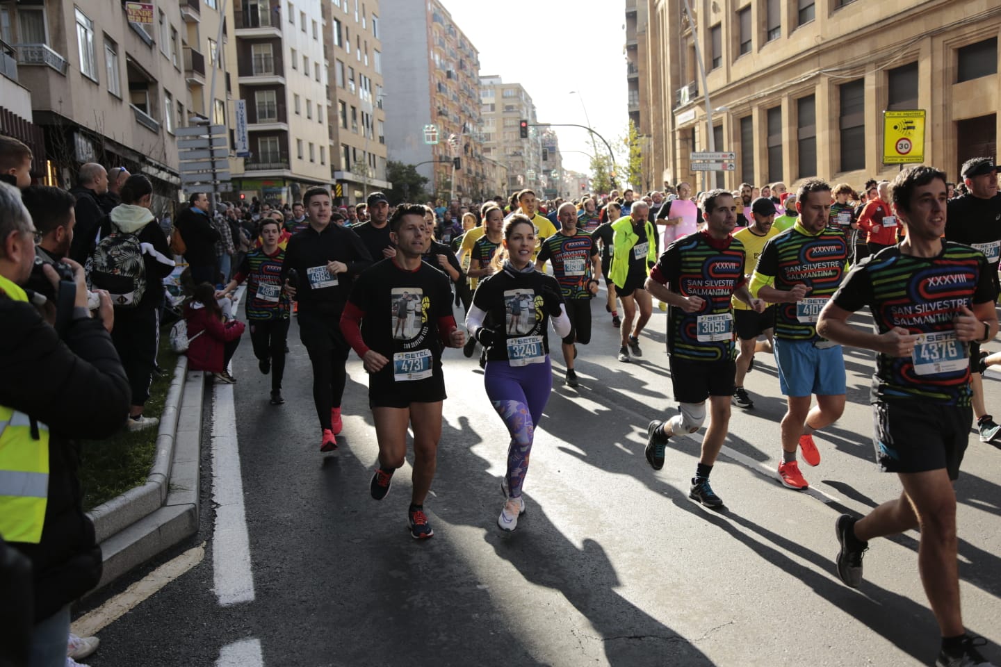 Fotos: Pablo Sánchez Gómez y Nuria Lugueros conquistan la XXXVIII San Silvestre Salmantina