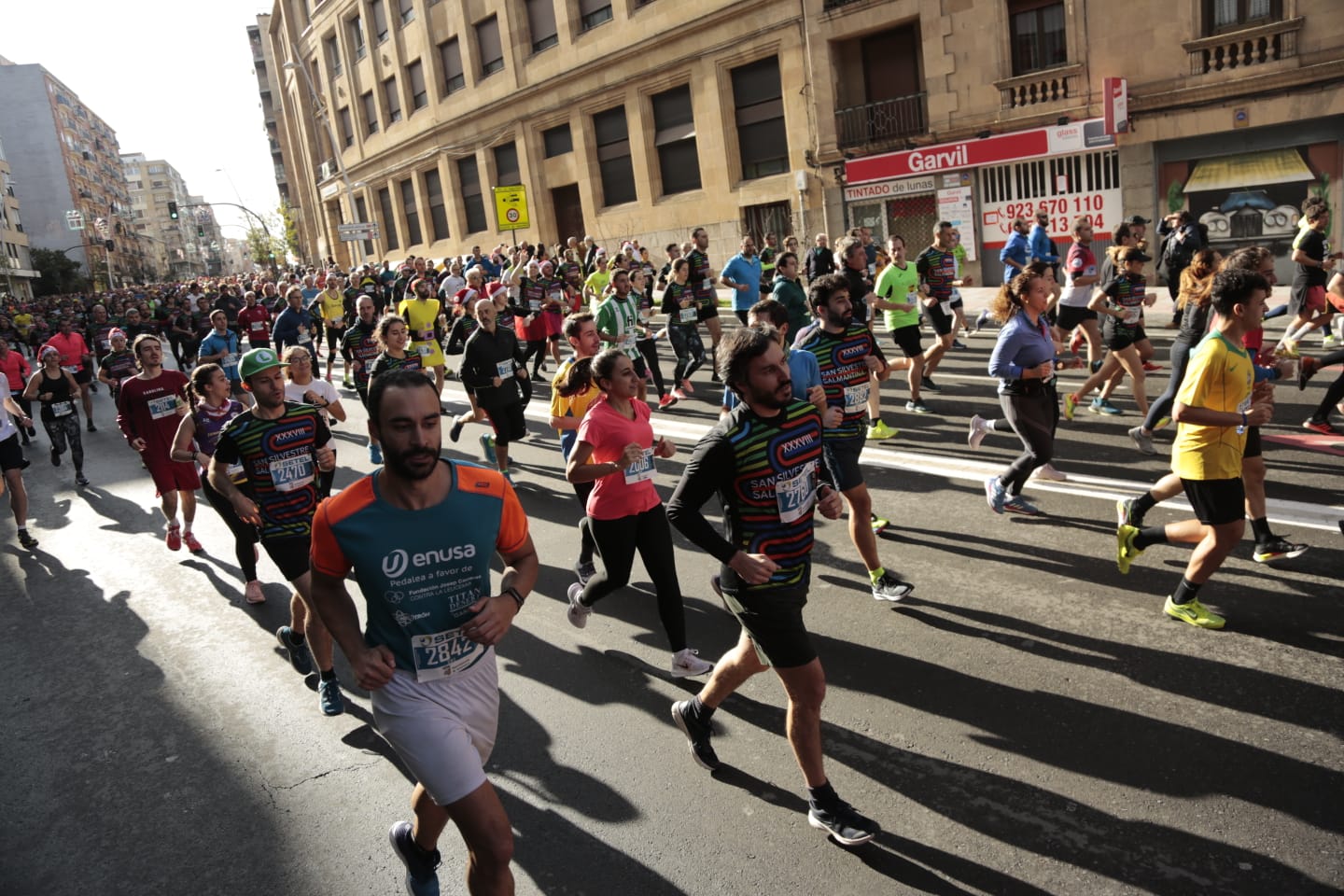 Fotos: Pablo Sánchez Gómez y Nuria Lugueros conquistan la XXXVIII San Silvestre Salmantina