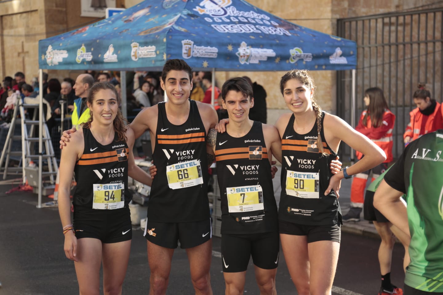 Fotos: Pablo Sánchez Gómez y Nuria Lugueros conquistan la XXXVIII San Silvestre Salmantina