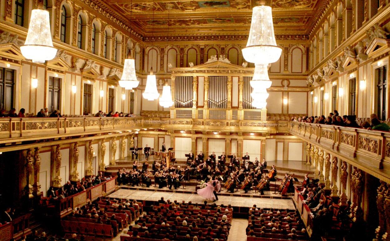 La Strauss Festival Orchestra en una de sus actuaciones. 