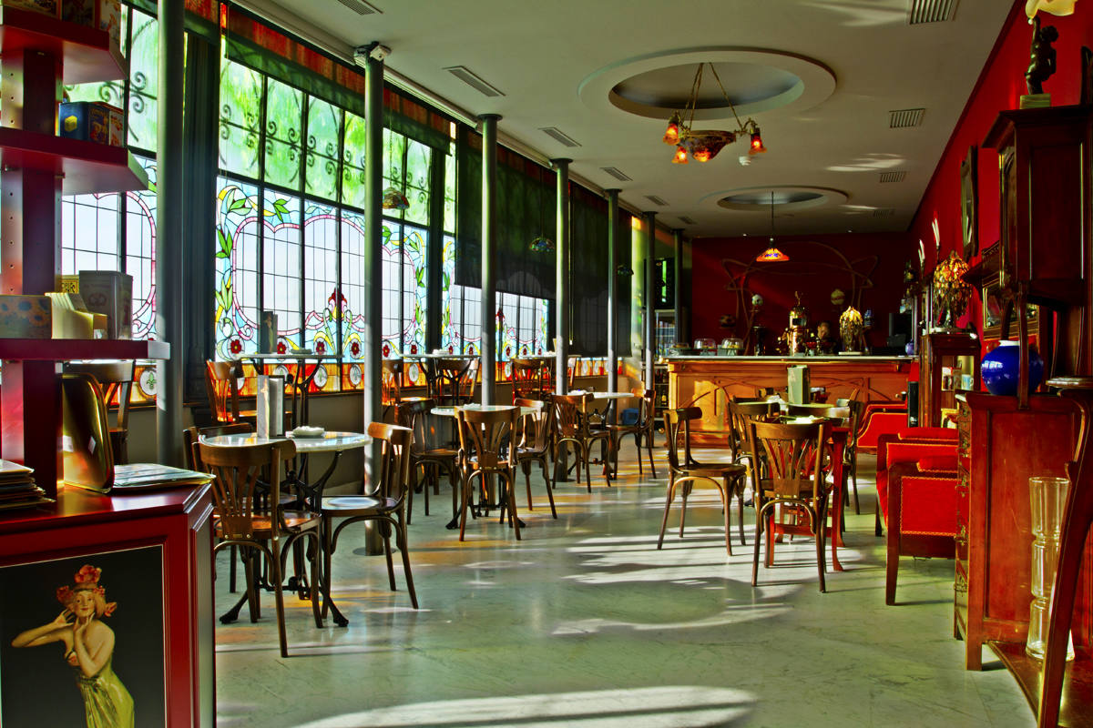 Imagen de archivo del interior del Café de Lis.