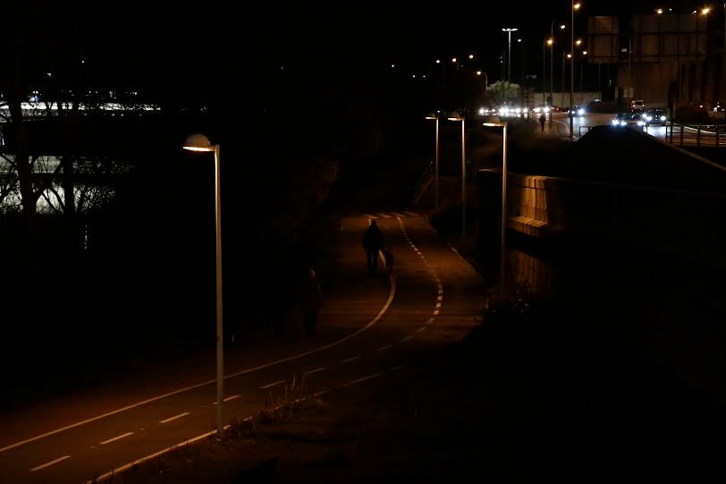 Así cambia Salamanca cuando falta la luz del día