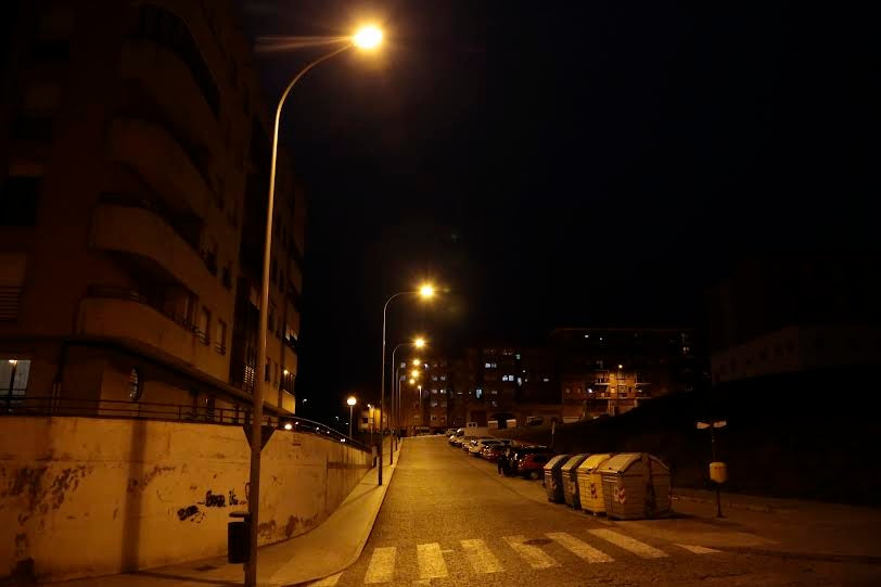 Así cambia Salamanca cuando falta la luz del día