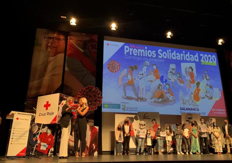 Gala de la edición de 2020 de los Premios Solidaridad.