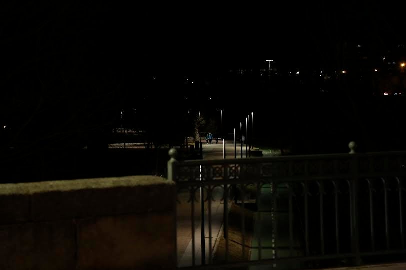 Así cambia Salamanca cuando falta la luz del día