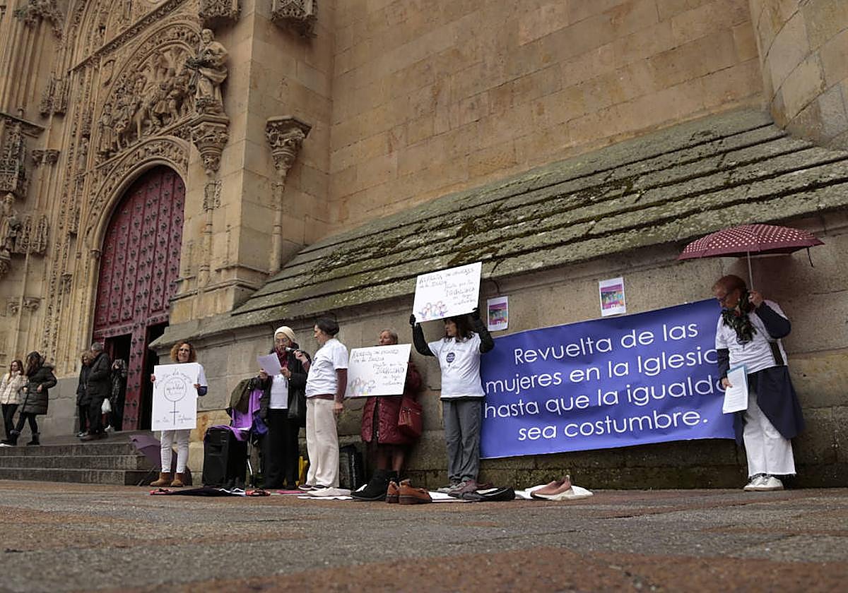 Imagen de archivo de una manifestación en Salamanca.
