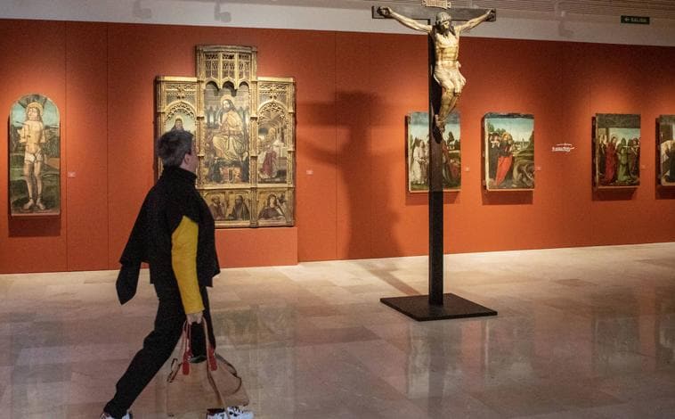 Imagen principal - El Palacio Episcopal de Salamanca se reinventa e inaugura un nuevo espacio de arte sacro