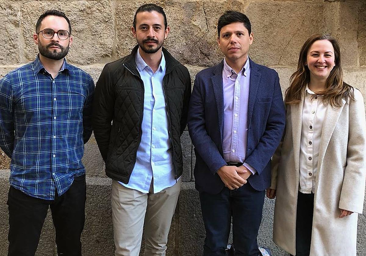 Investigadores del Observatorio de Contenidos Audiovisuales.