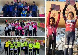 Participantes de las cuatro escuelas salmantinas en Bembibre.