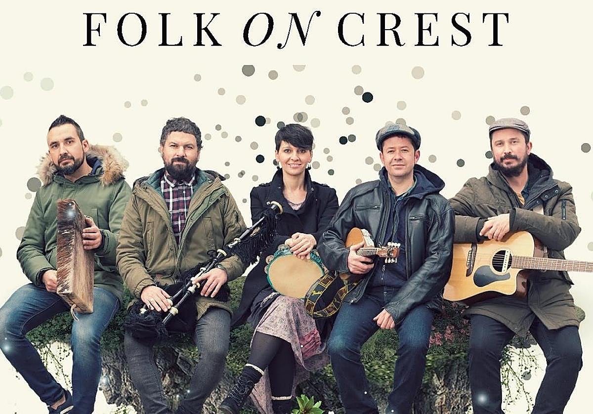 El grupo 'Folk on Crest' visita Salamanca.