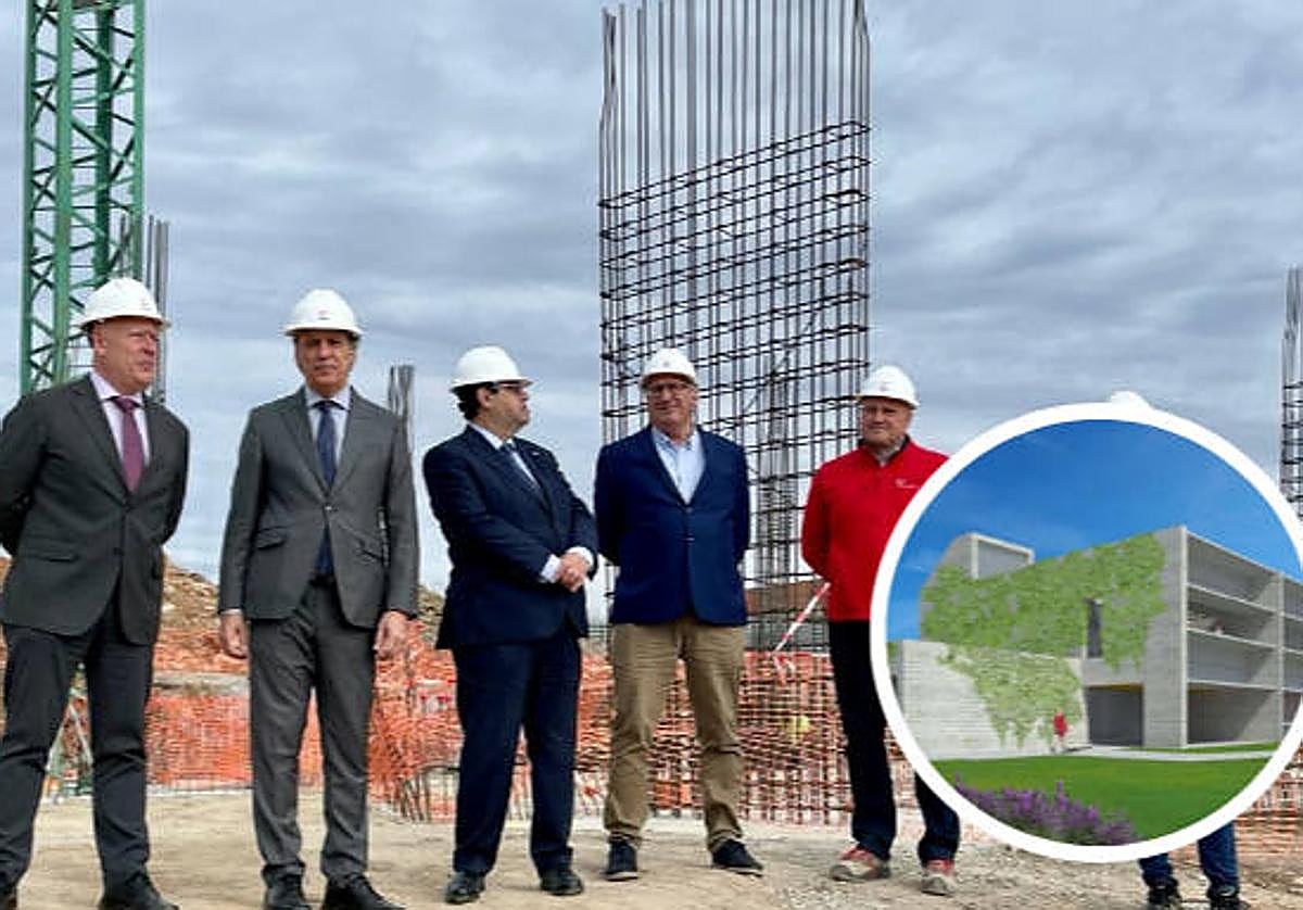 Obras y proyecto de la bioincubadora de empresas.