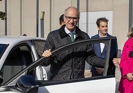 Javier Iglesias, en un acto de la Diputación.