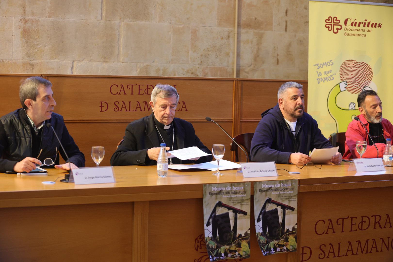 «Museo sin hogar; Esperanza sin cobertura» en la Catedral Vieja
