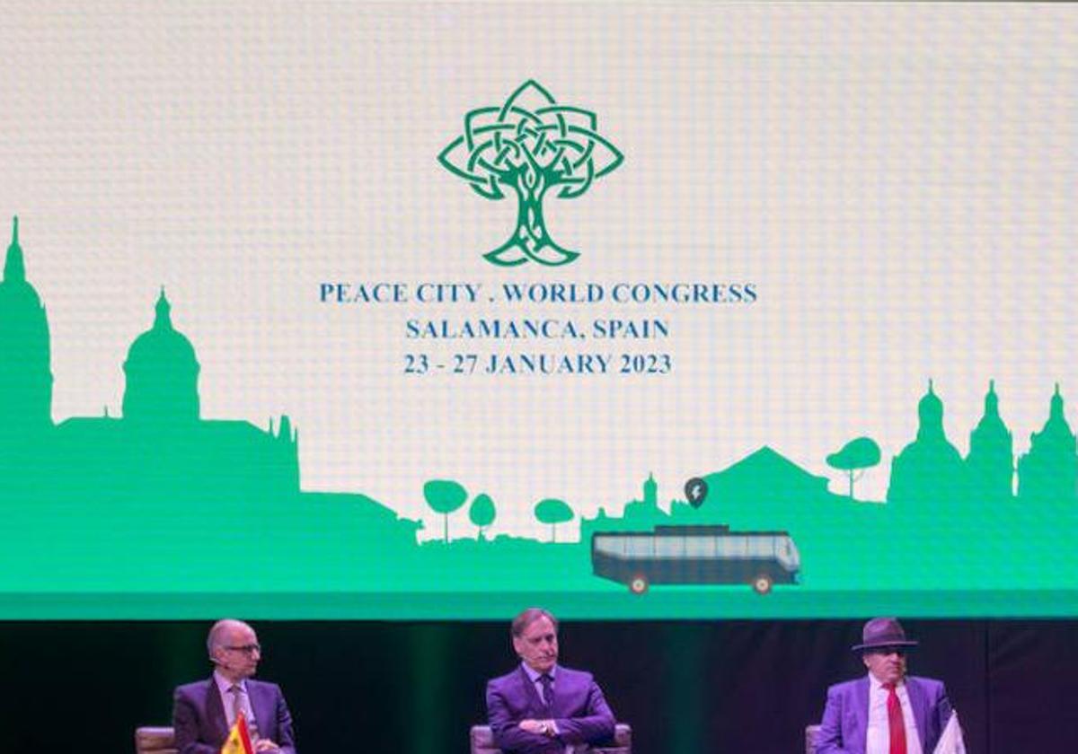 Imagen de Peace City World Congress en Salamanca.