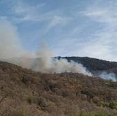 Un segundo incendio forestal castiga Salamanca en Puerto de Béjar