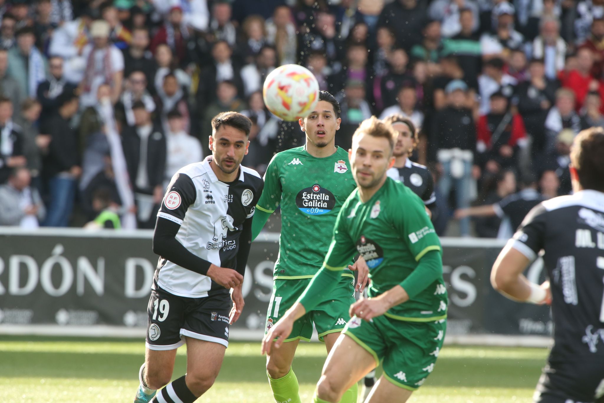 Gran remontada de Unionistas ante el Deportivo de La Coruña (2-1)