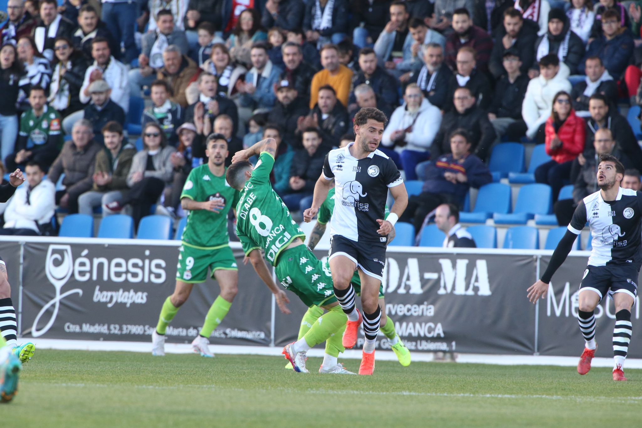 Gran remontada de Unionistas ante el Deportivo de La Coruña (2-1)