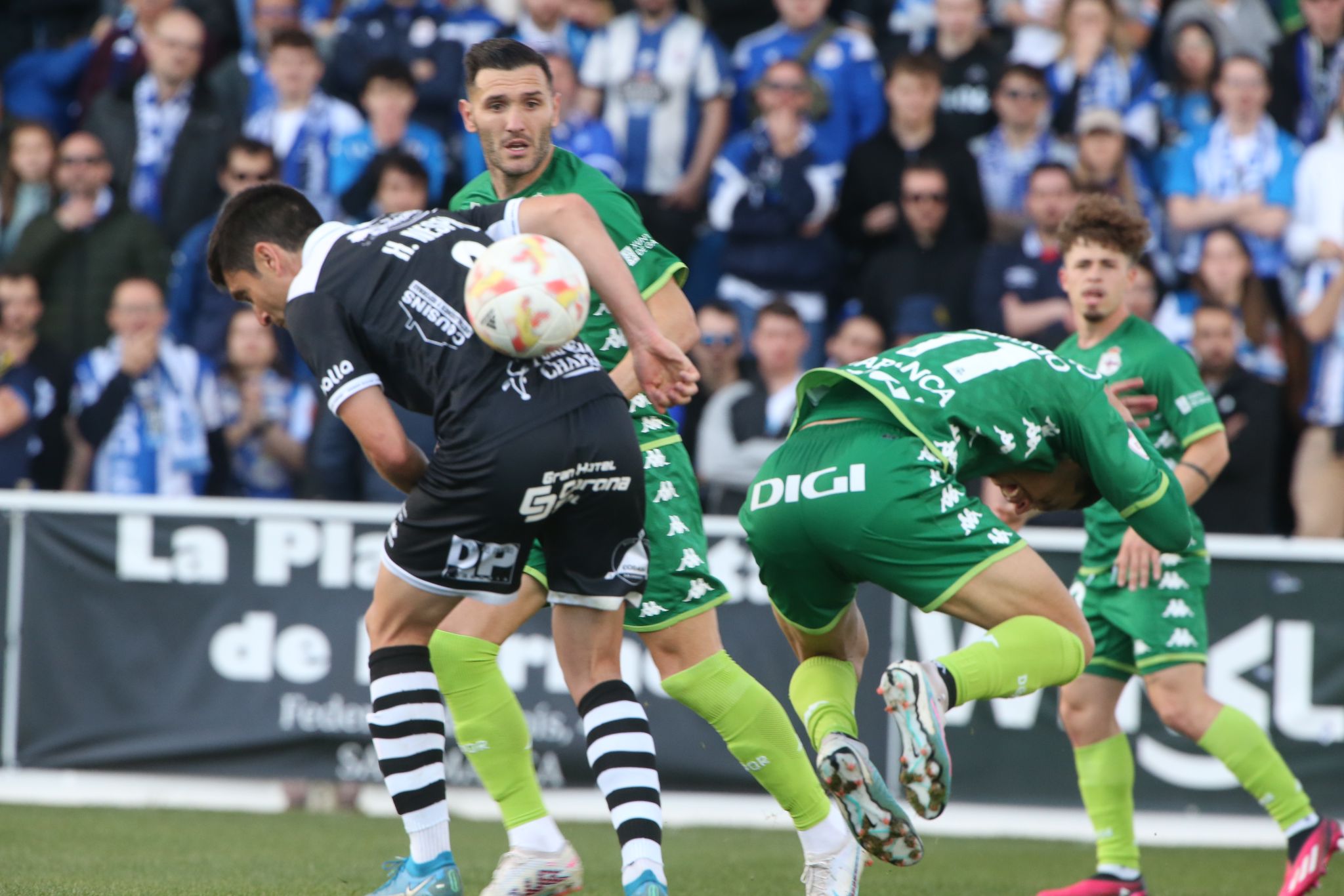 Gran remontada de Unionistas ante el Deportivo de La Coruña (2-1)