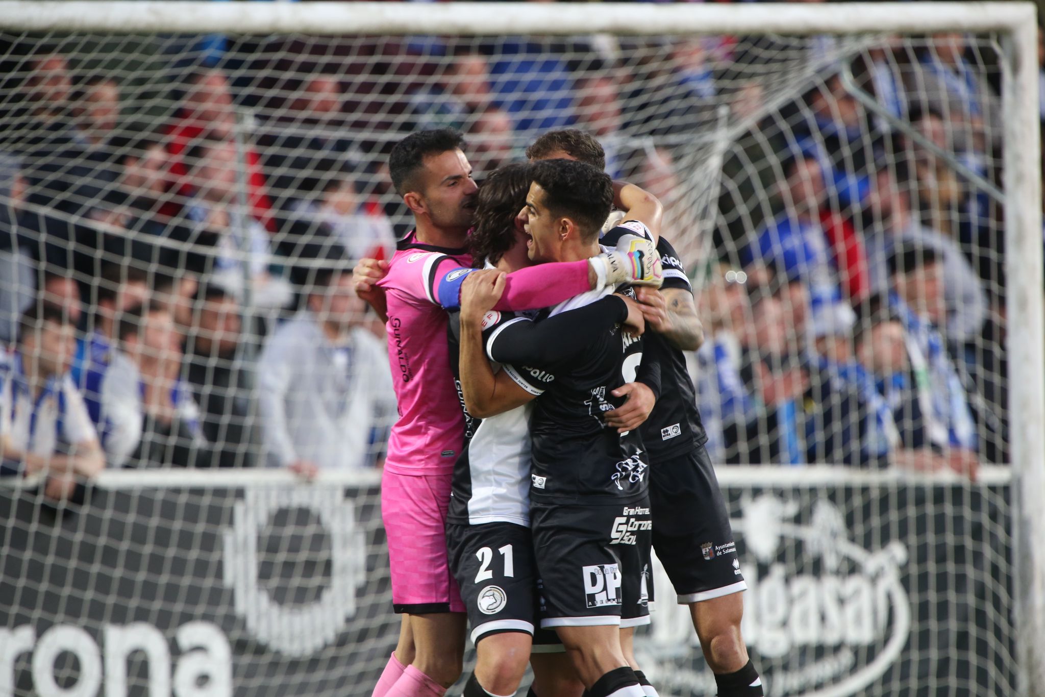 Gran remontada de Unionistas ante el Deportivo de La Coruña (2-1)